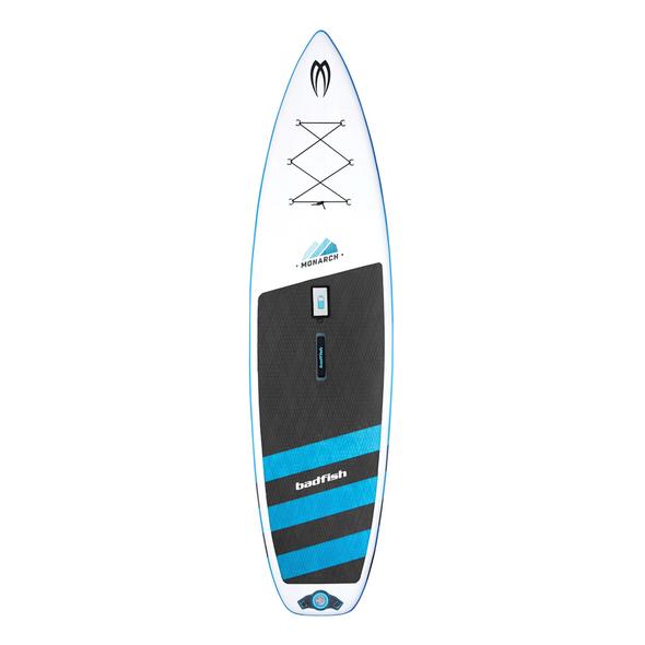 Badffish Monarch inflatable paddleboard front side