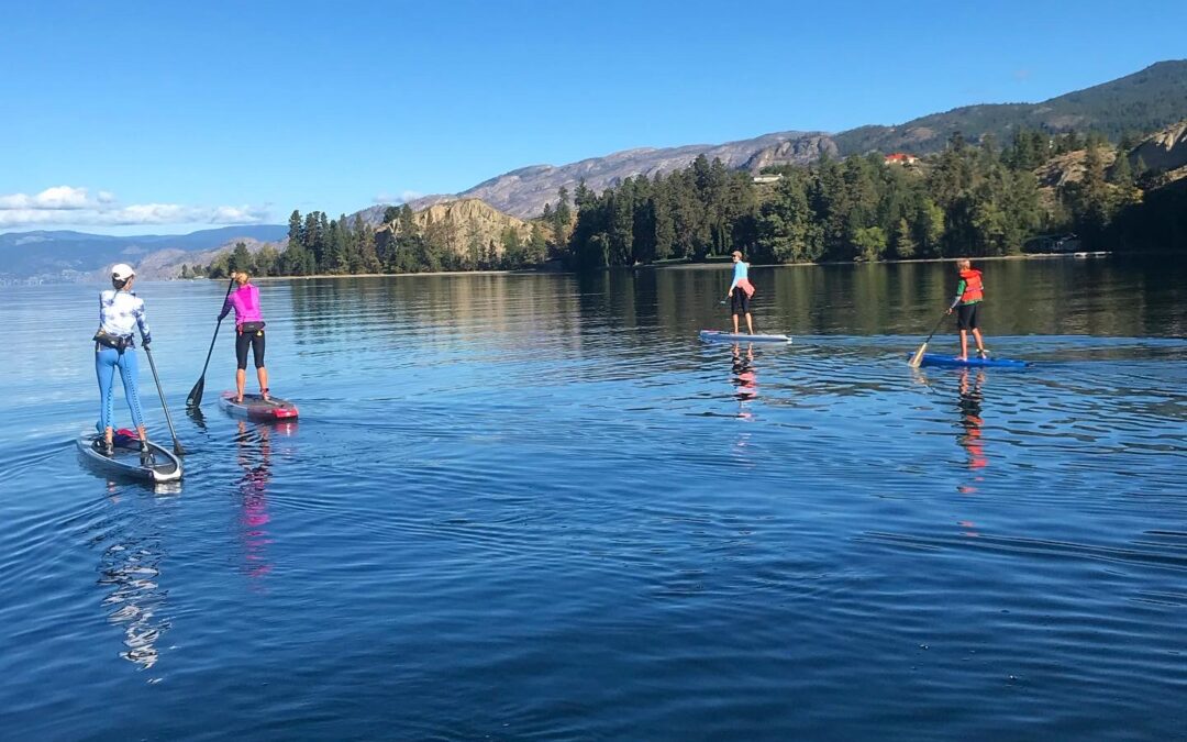 Top Place to Stand up Paddle in the Okanagan