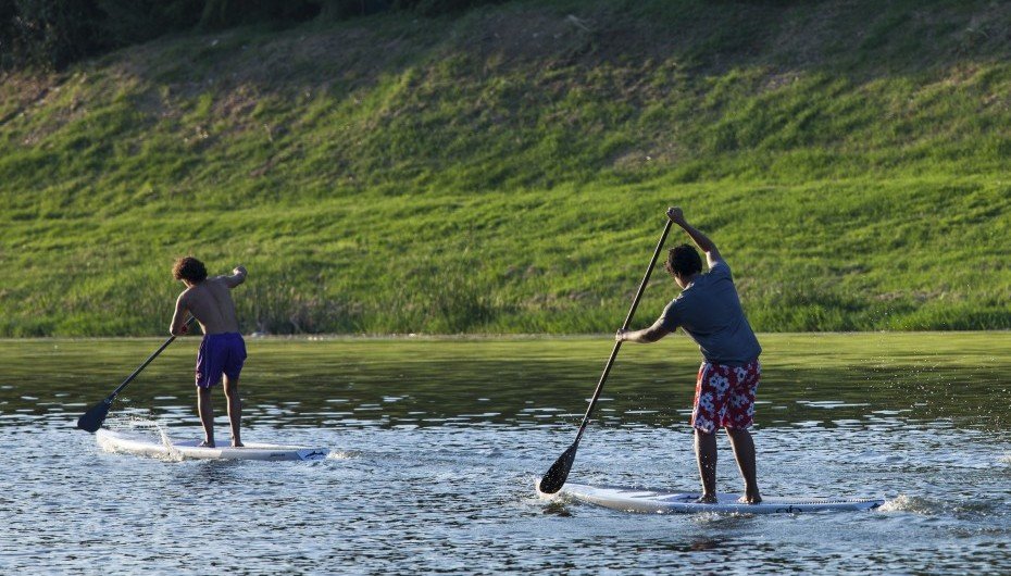 paddleboarding fitness training